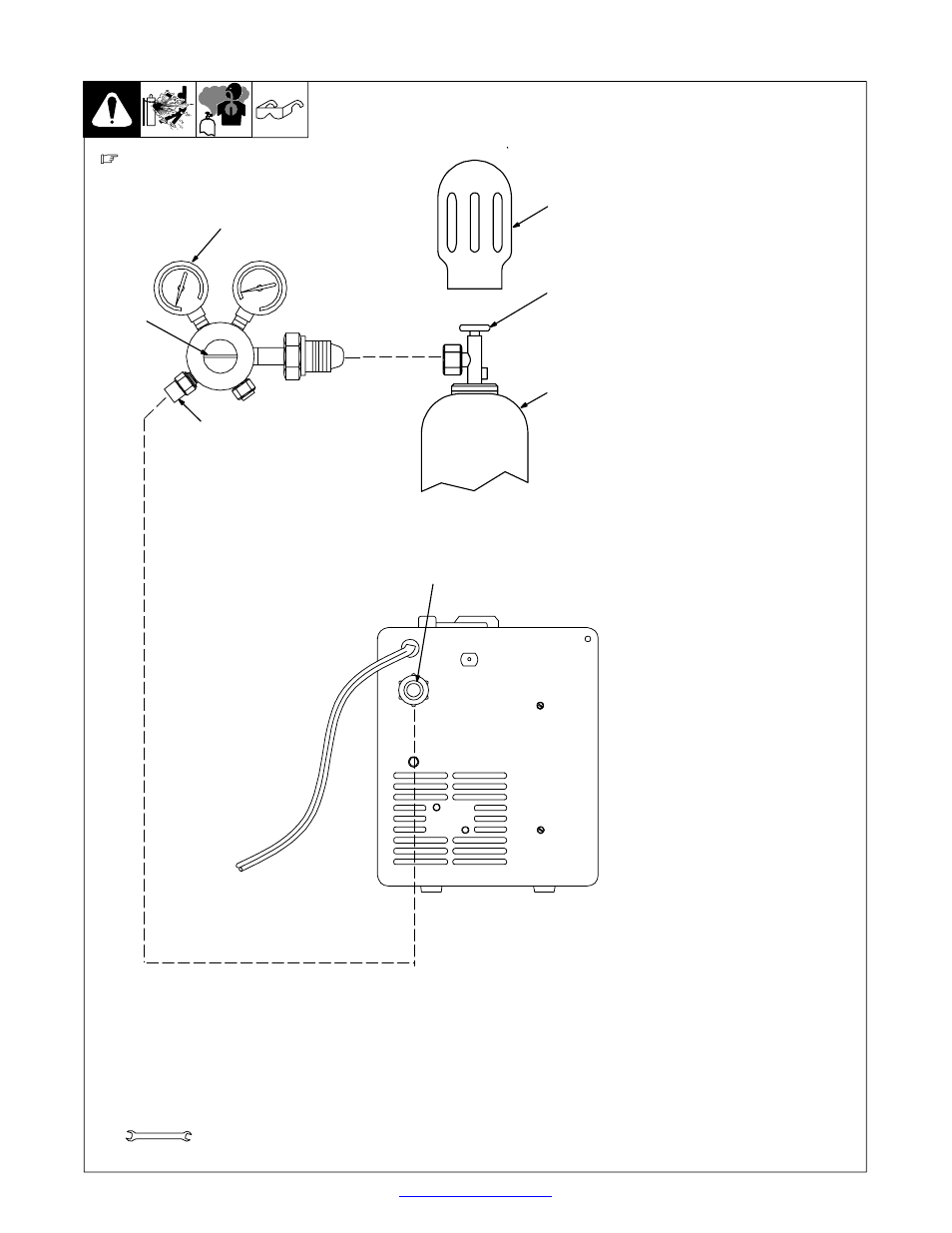Installing gas supply, 5. installing gas supply | Hobart Welding Products TM-944C User Manual | Page 10 / 48