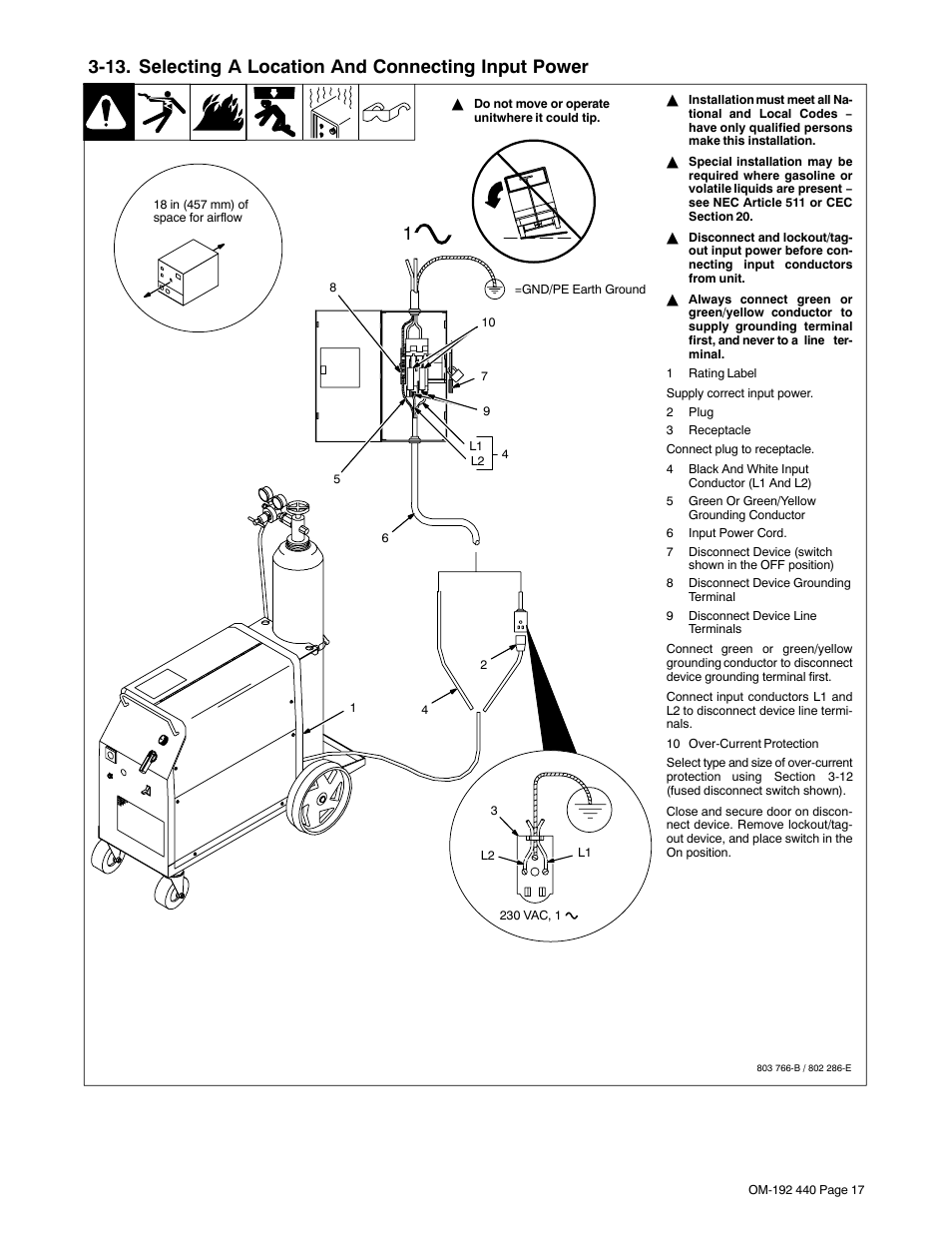 Hobart Welding Products IRONMAN 250 User Manual | Page 21 / 56