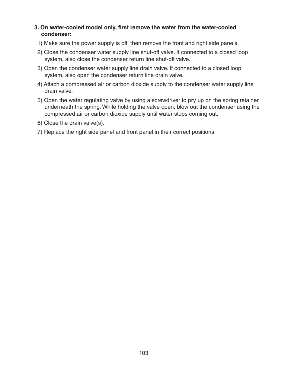 Hoshizaki FD-1001MWH(-C)  EN User Manual | Page 103 / 103