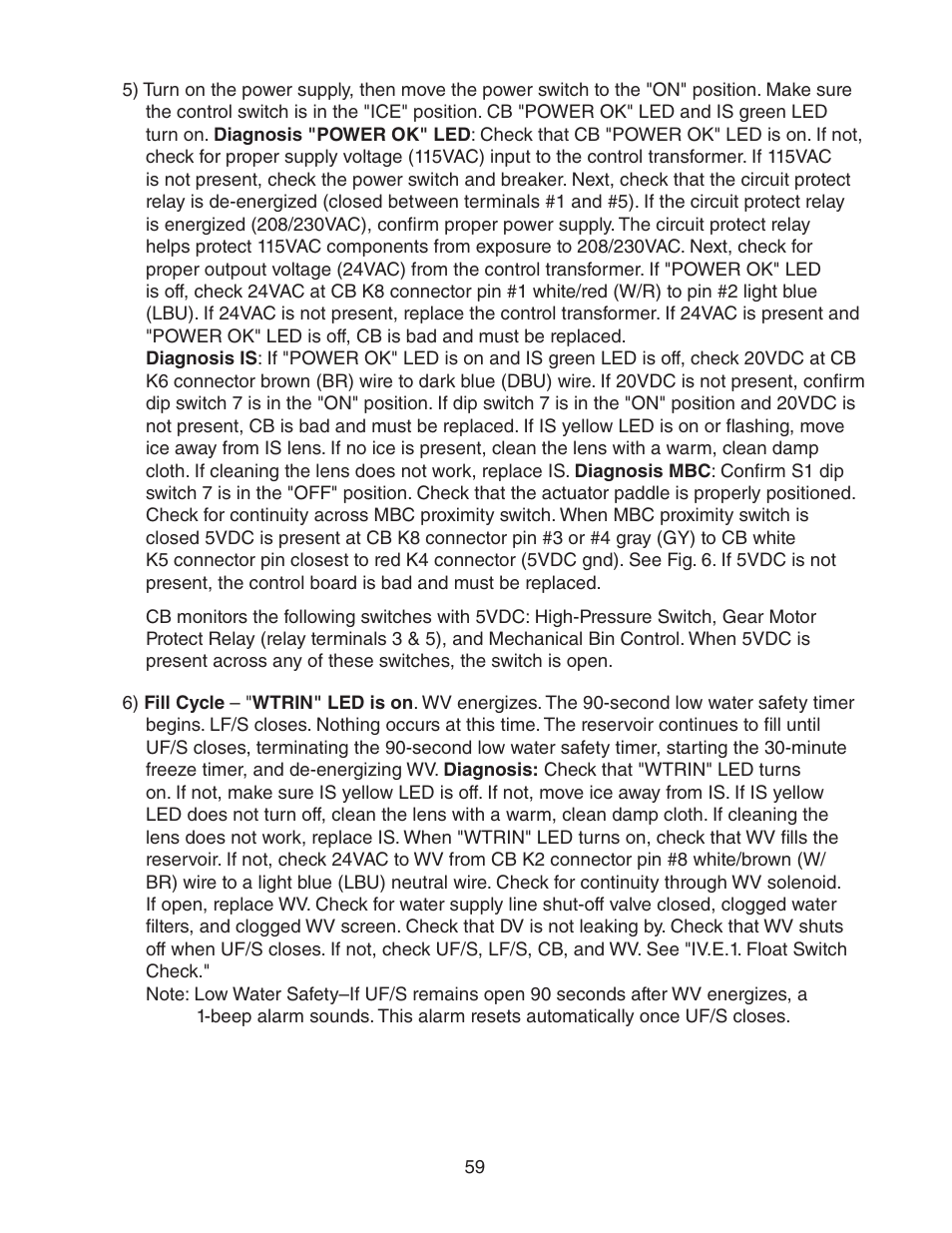 Hoshizaki FD-1001MWH(-C)  EN User Manual | Page 59 / 103