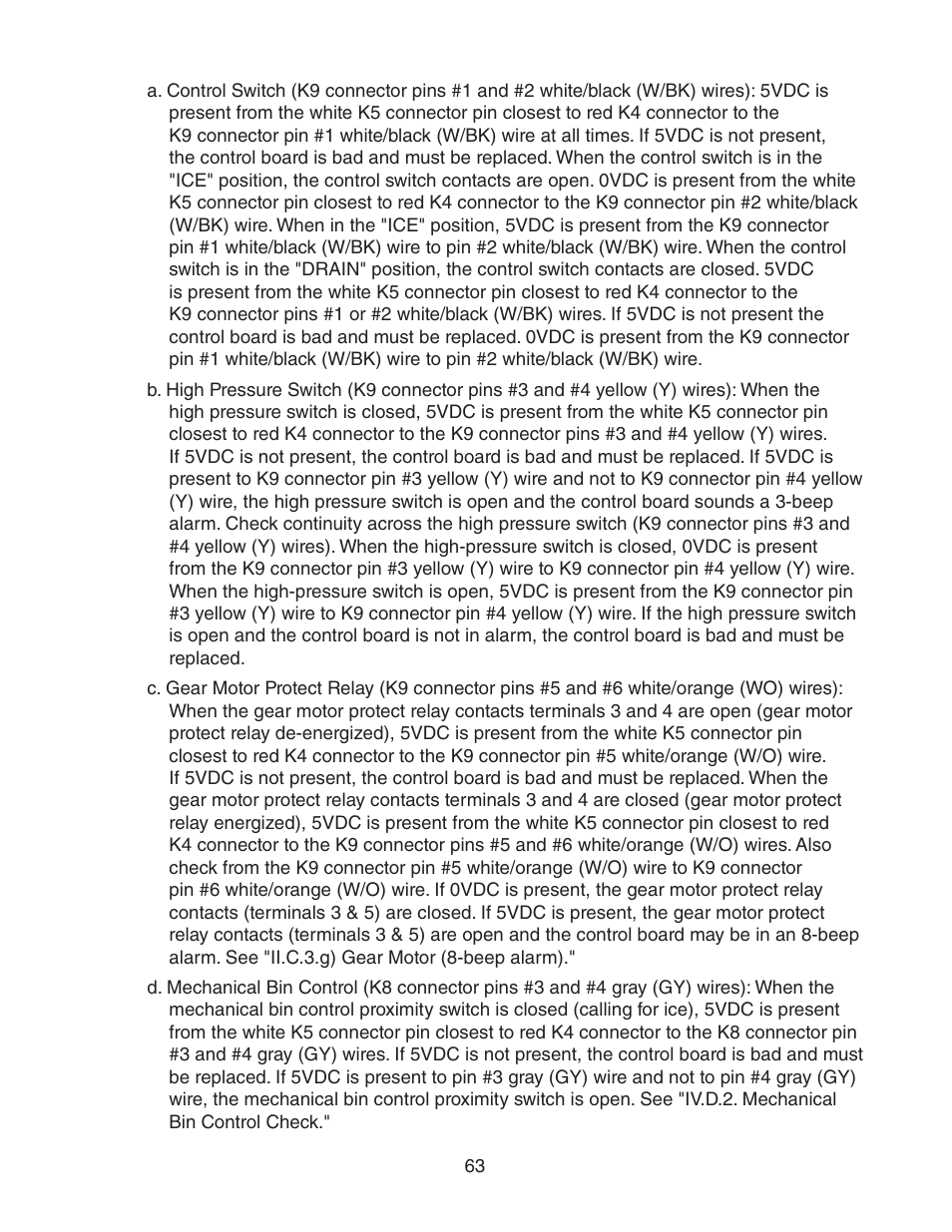 Hoshizaki FD-1001MWH(-C)  EN User Manual | Page 63 / 103