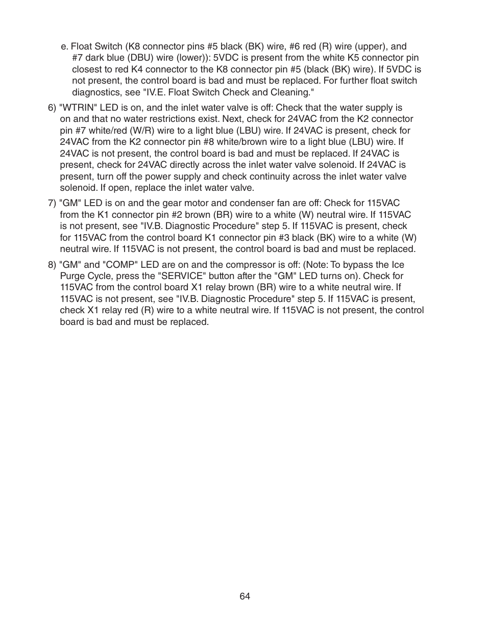 Hoshizaki FD-1001MWH(-C)  EN User Manual | Page 64 / 103