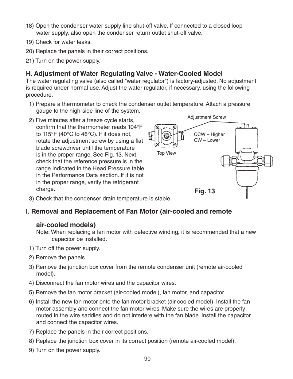 Hoshizaki FD-1001MWH(-C)  EN User Manual | Page 90 / 103