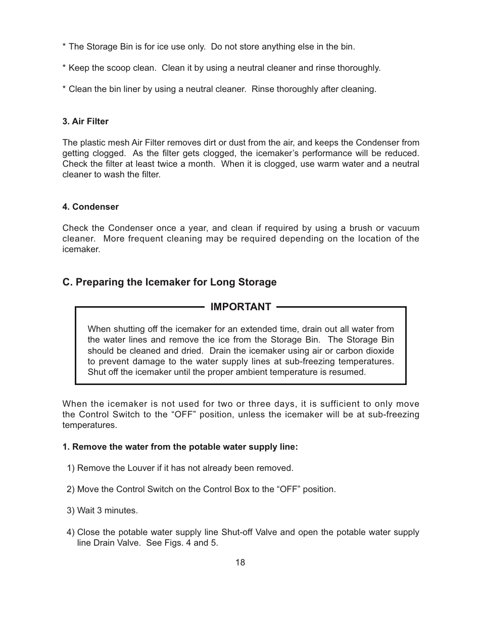 Hoshizaki SELF-CONTAINED CRESCENT CUBER L1F015102 User Manual | Page 21 / 22