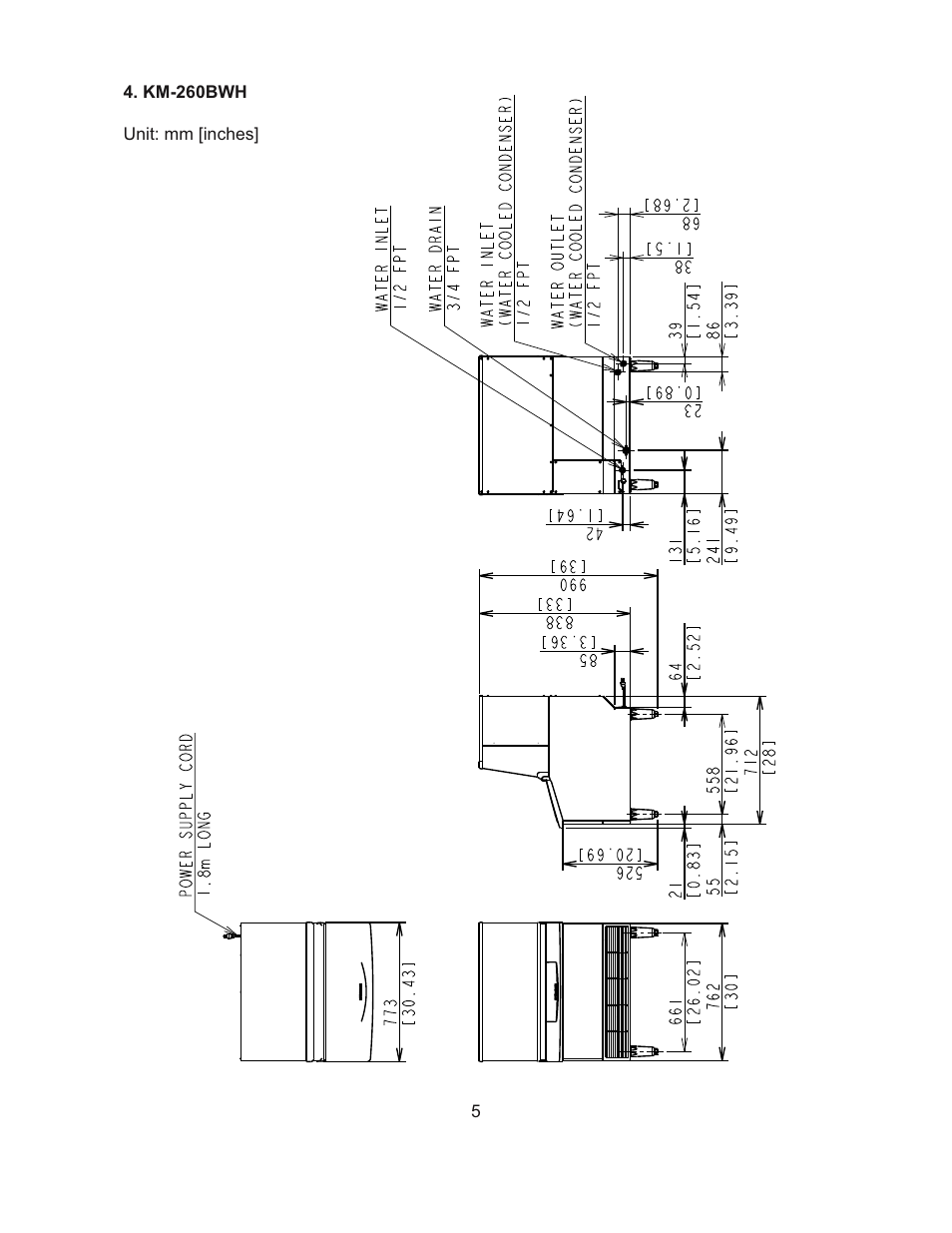 Hoshizaki SELF-CONTAINED CRESCENT CUBER L1F015102 User Manual | Page 8 / 22