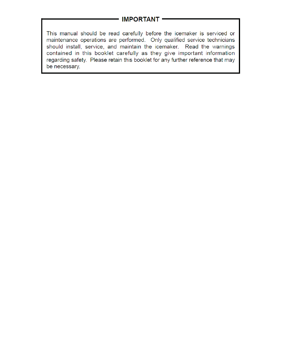 Hoshizaki F043-809 KMD-410MWH User Manual | Page 3 / 65