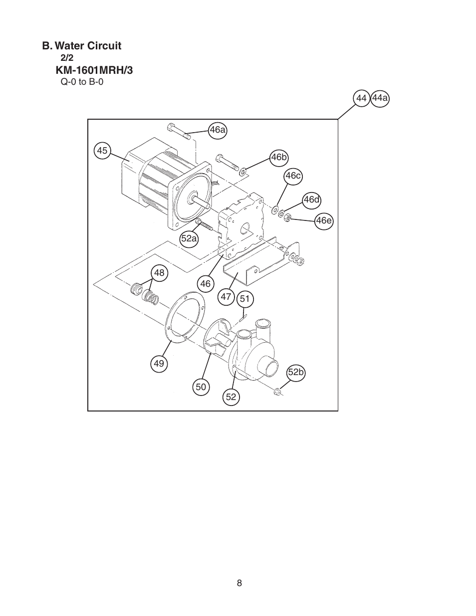 Hoshizaki KM-1601MRH User Manual | Page 8 / 12