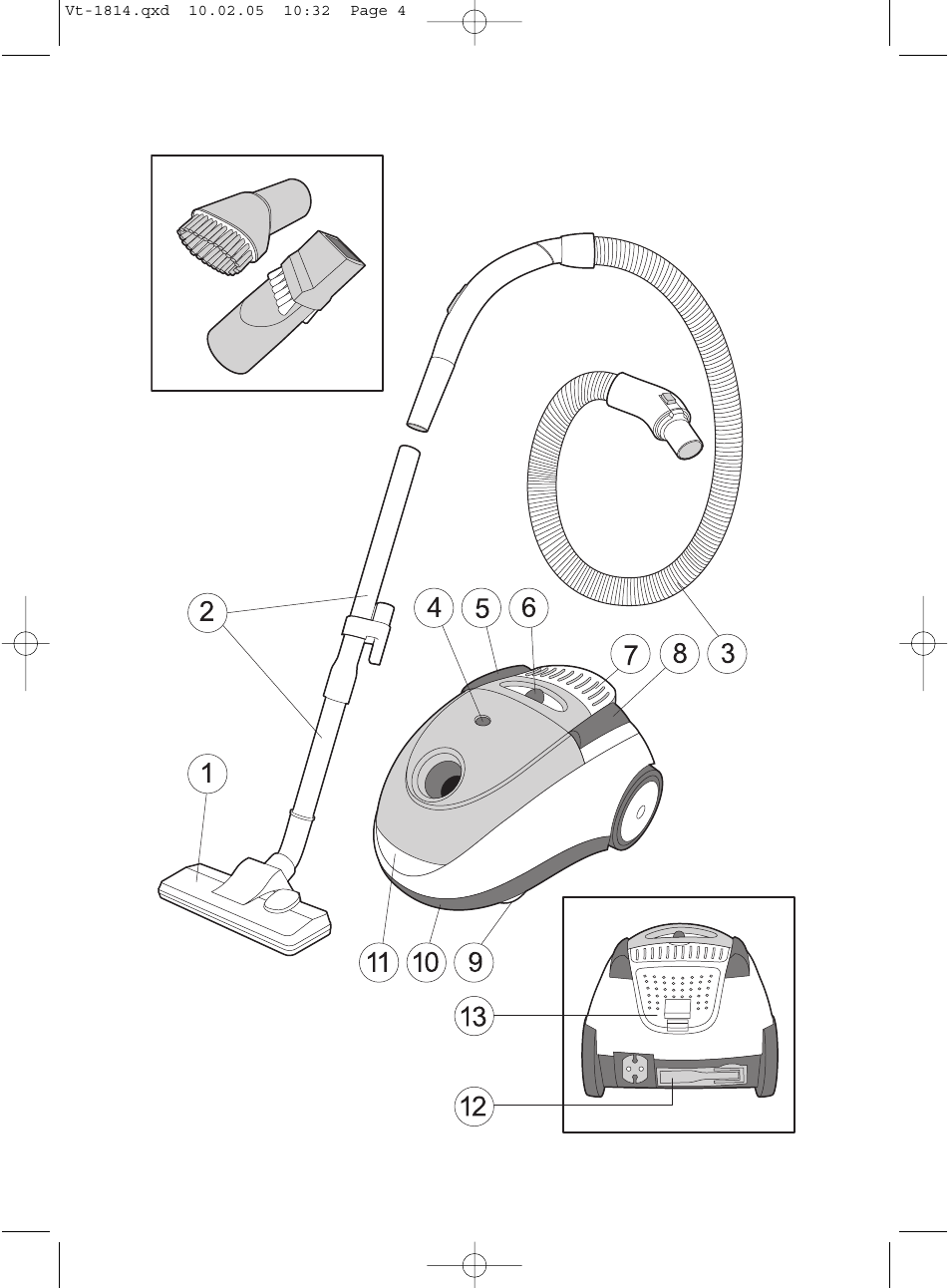 Vitek VT-1814 VT User Manual | Page 2 / 44