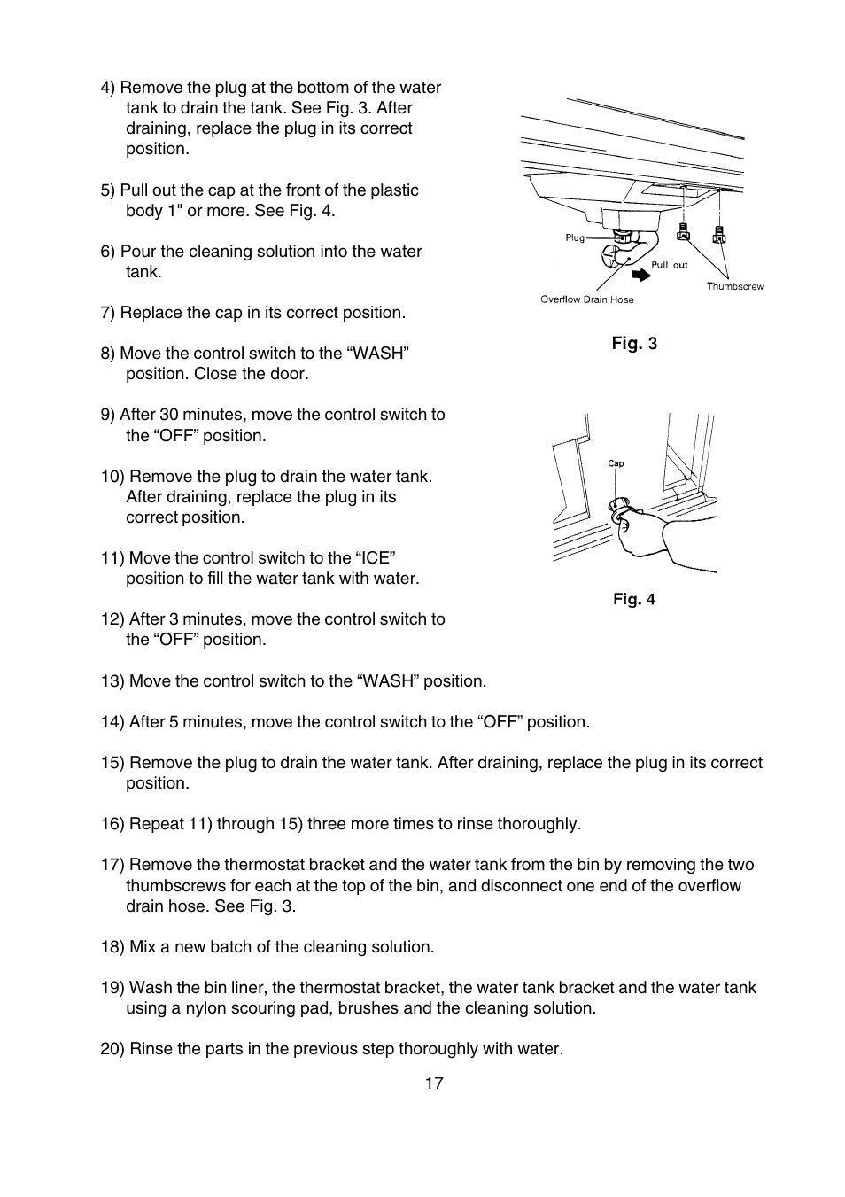 Hoshizaki SELF-CONTAINED CRESCENT CUBER KM-250BAF User Manual | Page 17 / 21