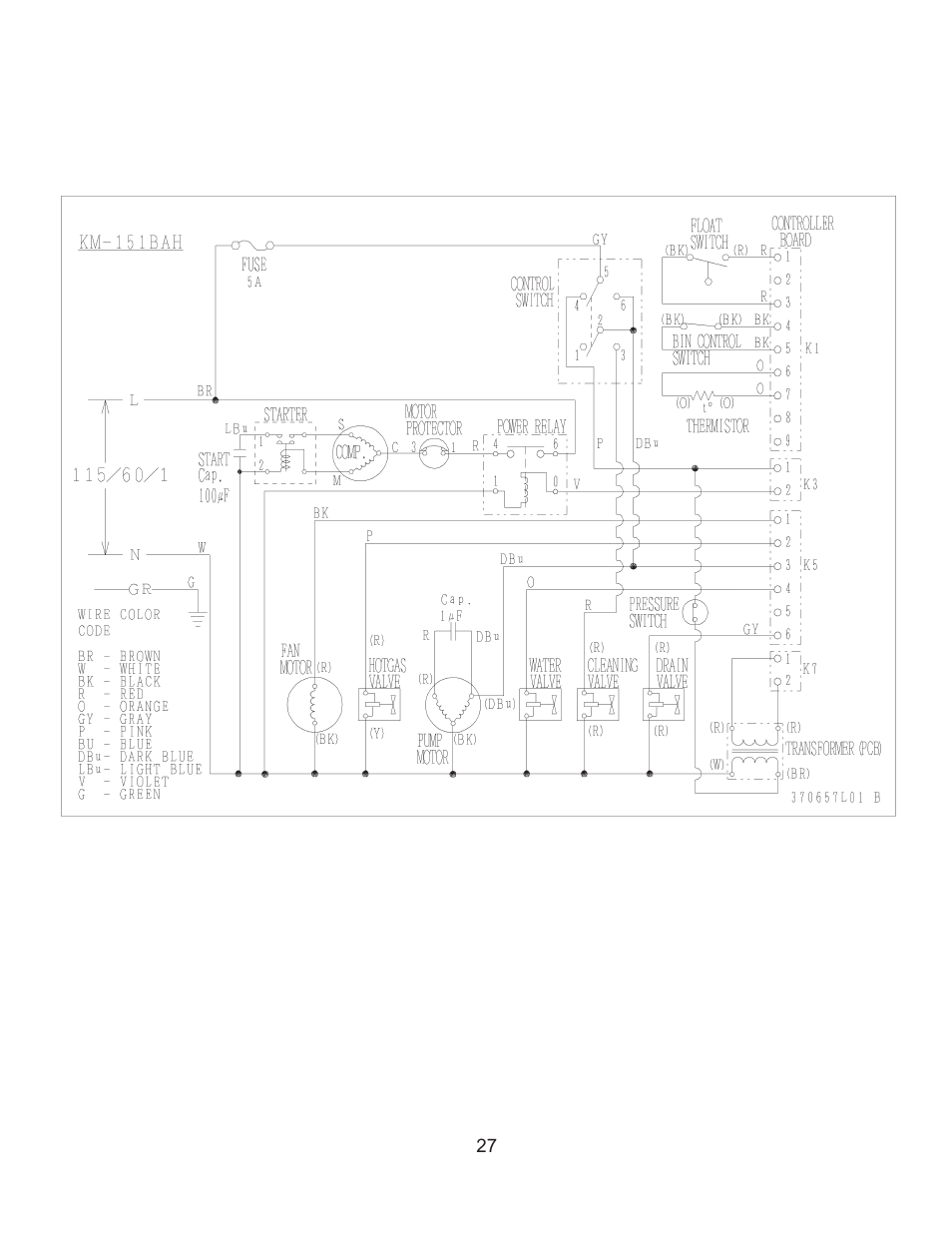 Hoshizaki KM-61BAH User Manual | Page 32 / 84