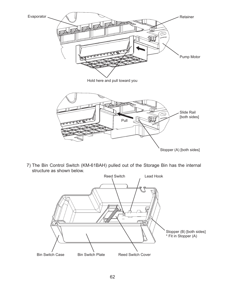 Fig. 20, Fig. 21 | Hoshizaki KM-61BAH User Manual | Page 67 / 84