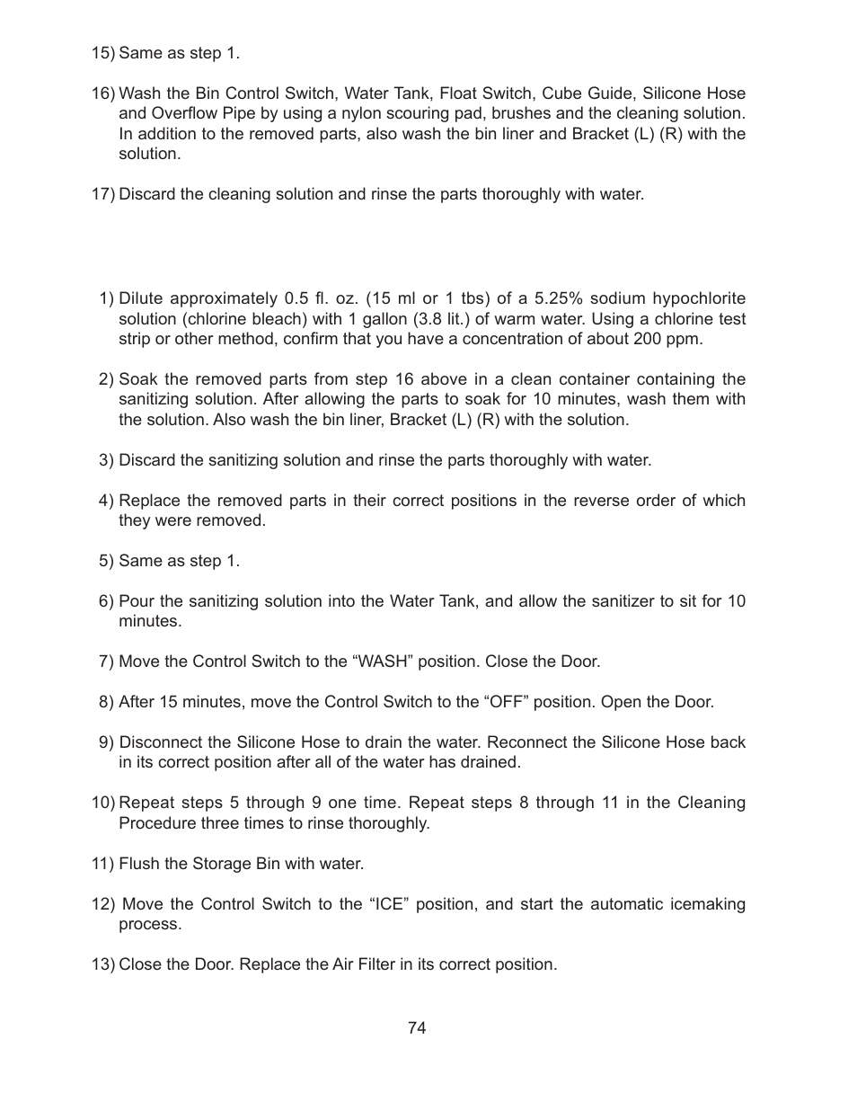 Hoshizaki KM-61BAH User Manual | Page 79 / 84