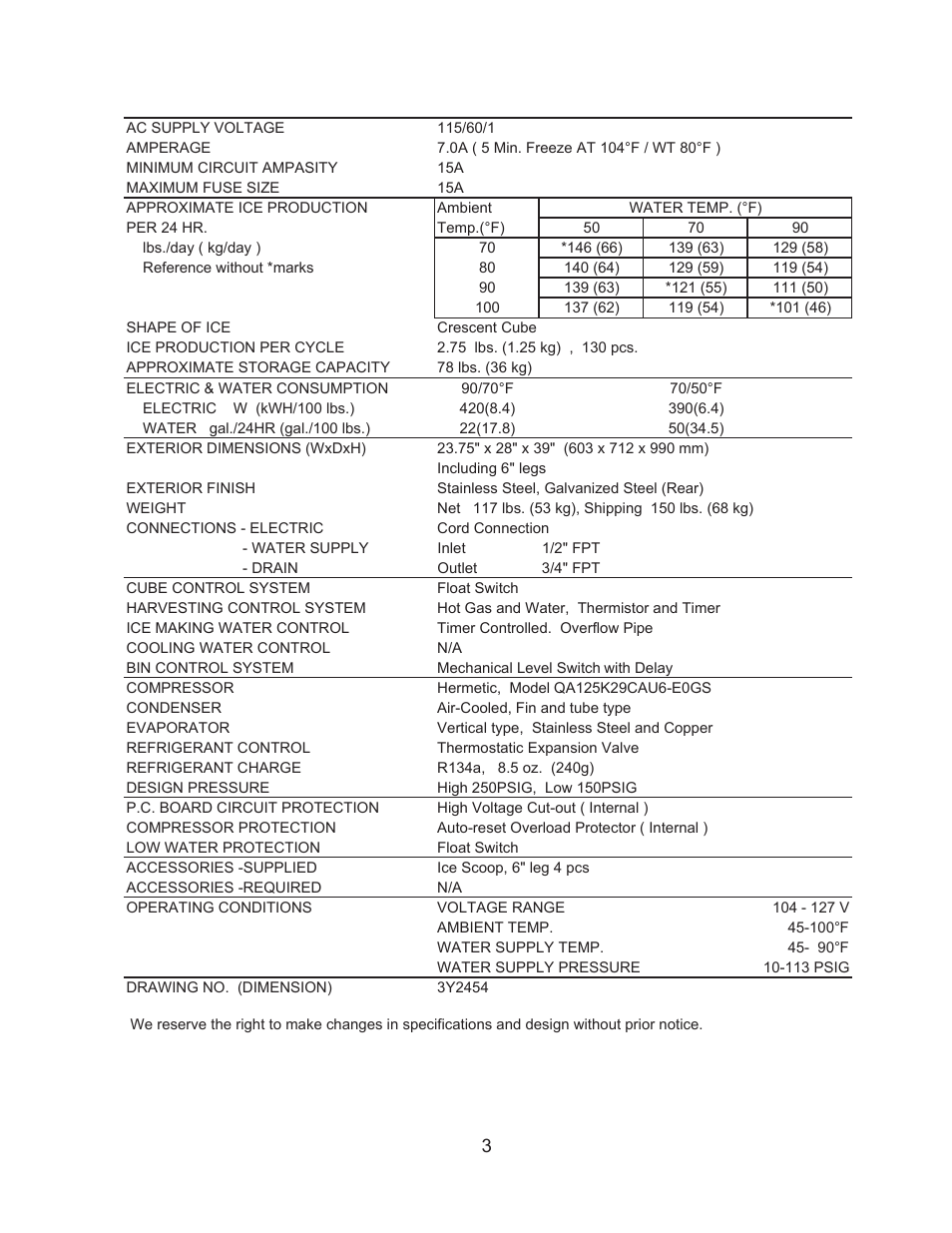 3[c] km-151bah | Hoshizaki KM-61BAH User Manual | Page 8 / 84