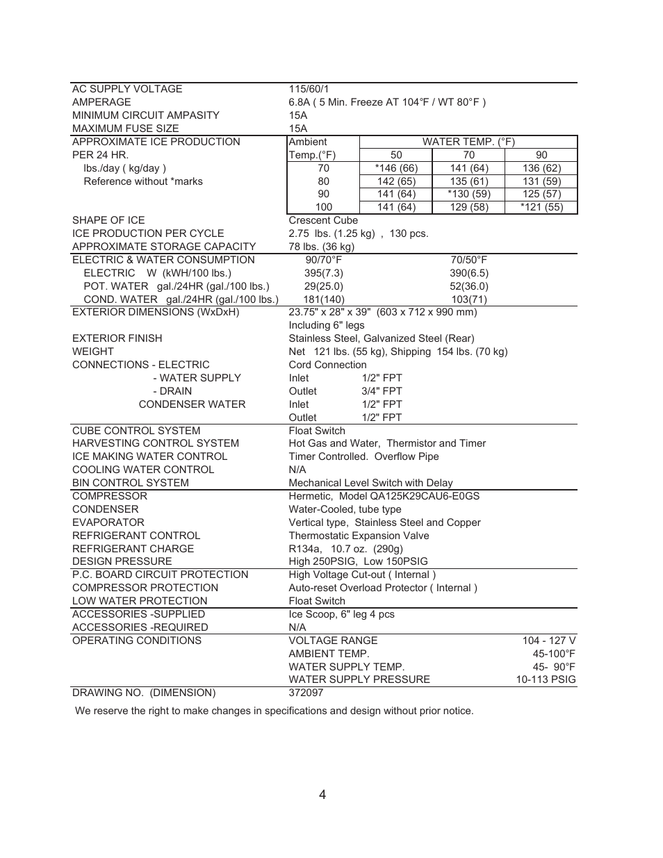4[d] km-151bwh | Hoshizaki KM-61BAH User Manual | Page 9 / 84