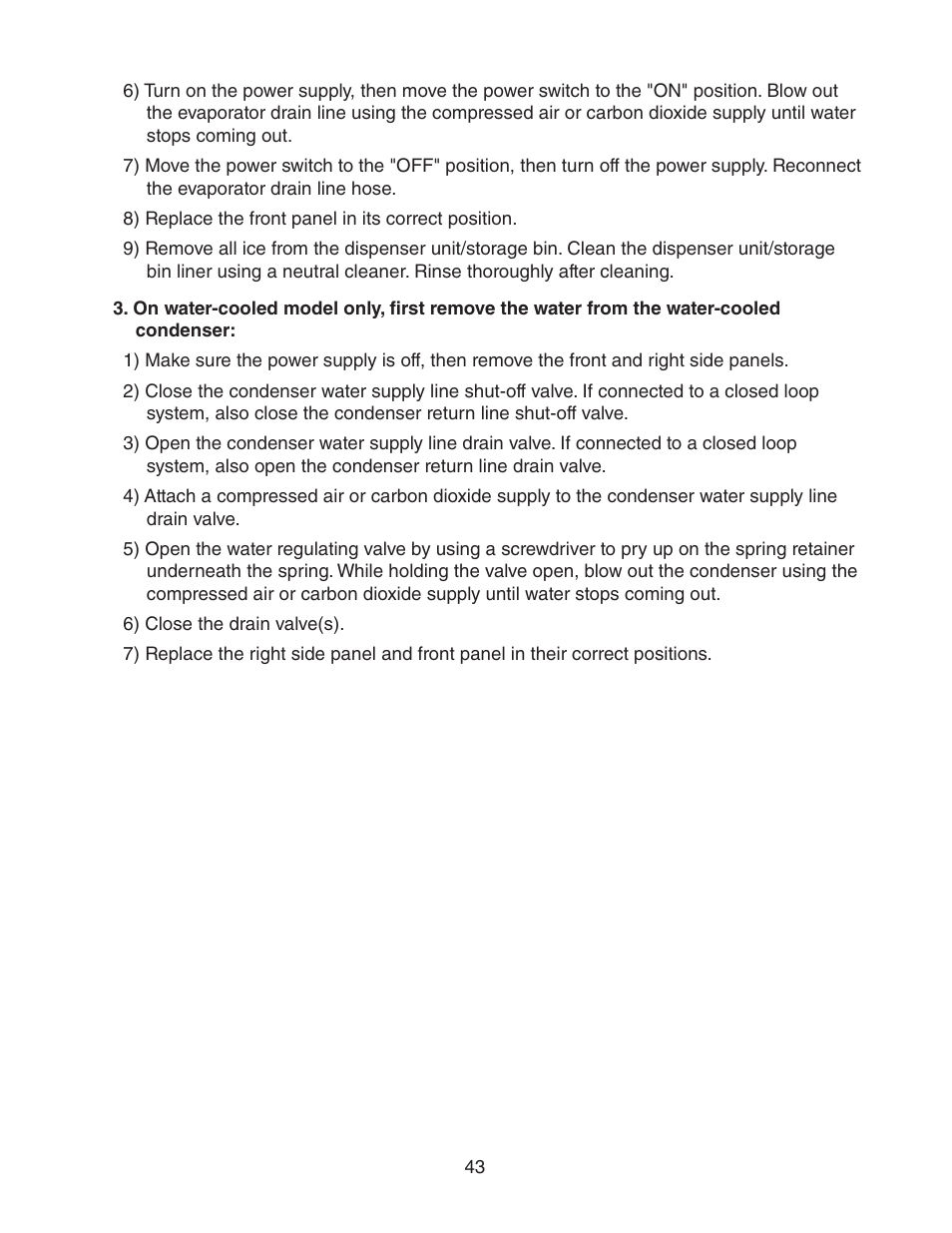Hoshizaki FD-1001MRH(-C) User Manual | Page 43 / 44