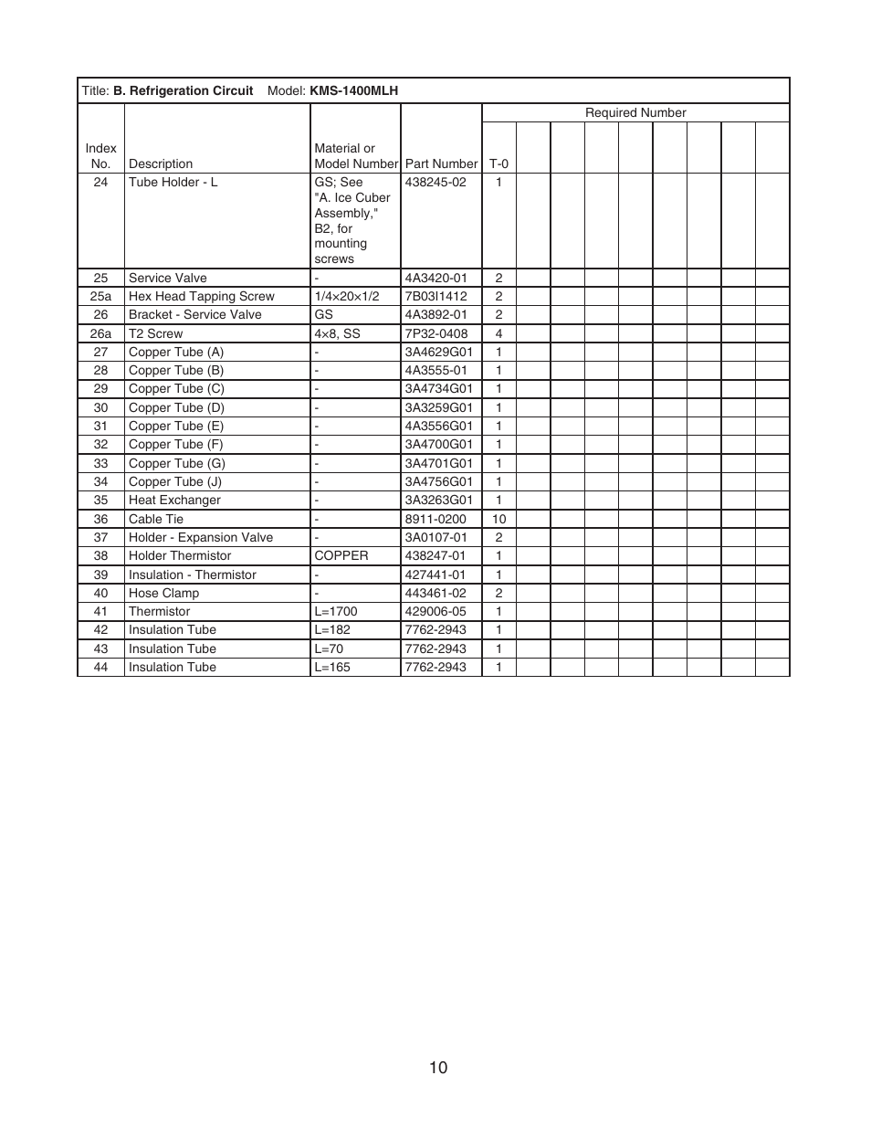 Hoshizaki MODULAR CRESCENT CUBER SERENITY SERIES KMS-1400MLH User Manual | Page 10 / 21