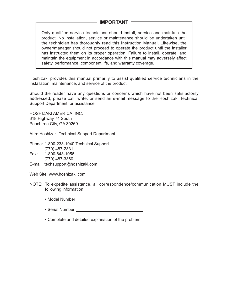 Hoshizaki COUNTER SHOWCASE HNC-180BA-L/R-S User Manual | Page 2 / 12