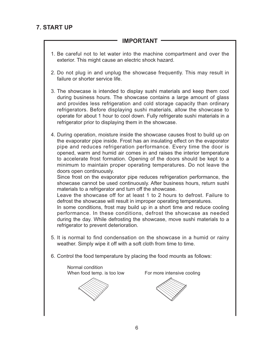 Hoshizaki COUNTER SHOWCASE HNC-180BA-L/R-S User Manual | Page 9 / 12