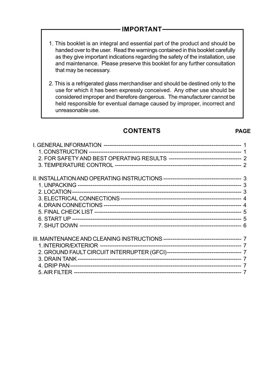Hoshizaki REFRIGERATED GLASS MERCHANDISER KD-90D User Manual | Page 2 / 12