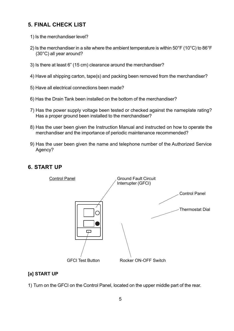 Hoshizaki REFRIGERATED GLASS MERCHANDISER KD-90D User Manual | Page 7 / 12