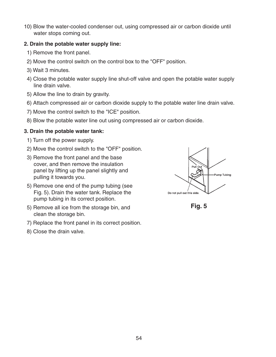 Hoshizaki MODULAR CRESCENT CUBER KM-650MWH User Manual | Page 54 / 54