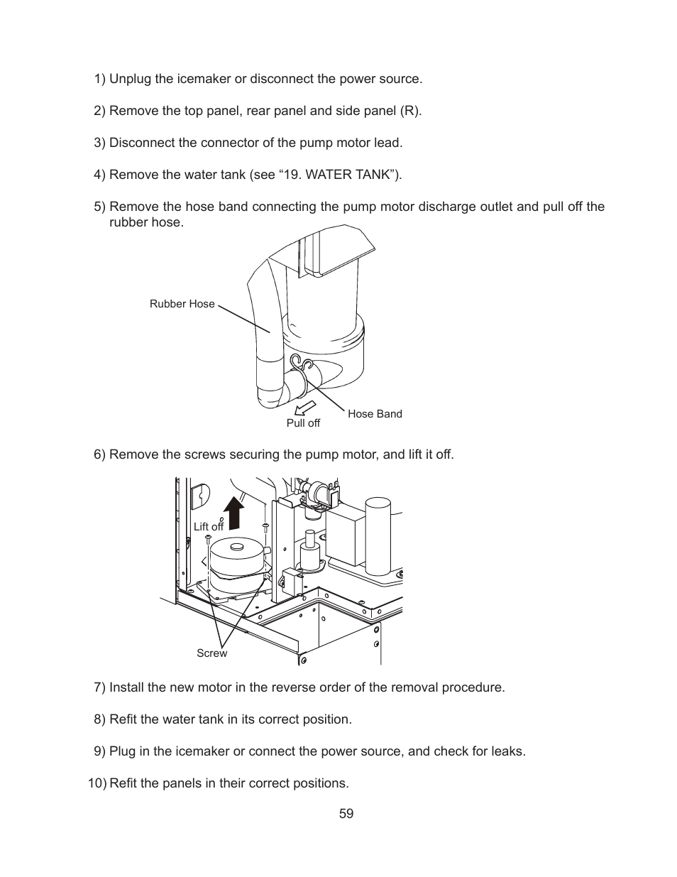 Hoshizaki KM-260BAH User Manual | Page 64 / 81