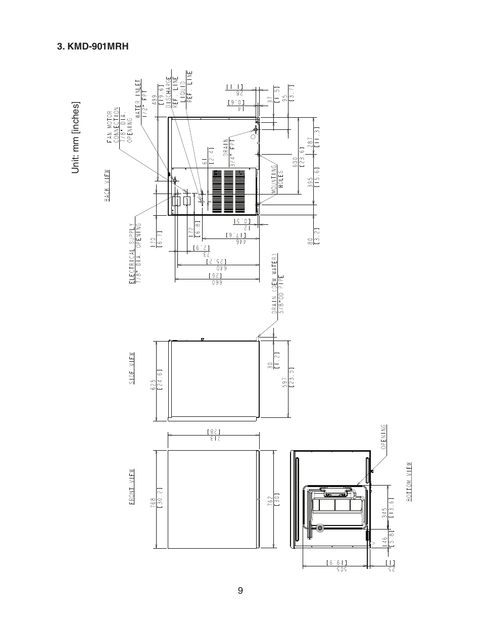 Kmd-901mrh | Hoshizaki KMD-901MRH User Manual | Page 9 / 27