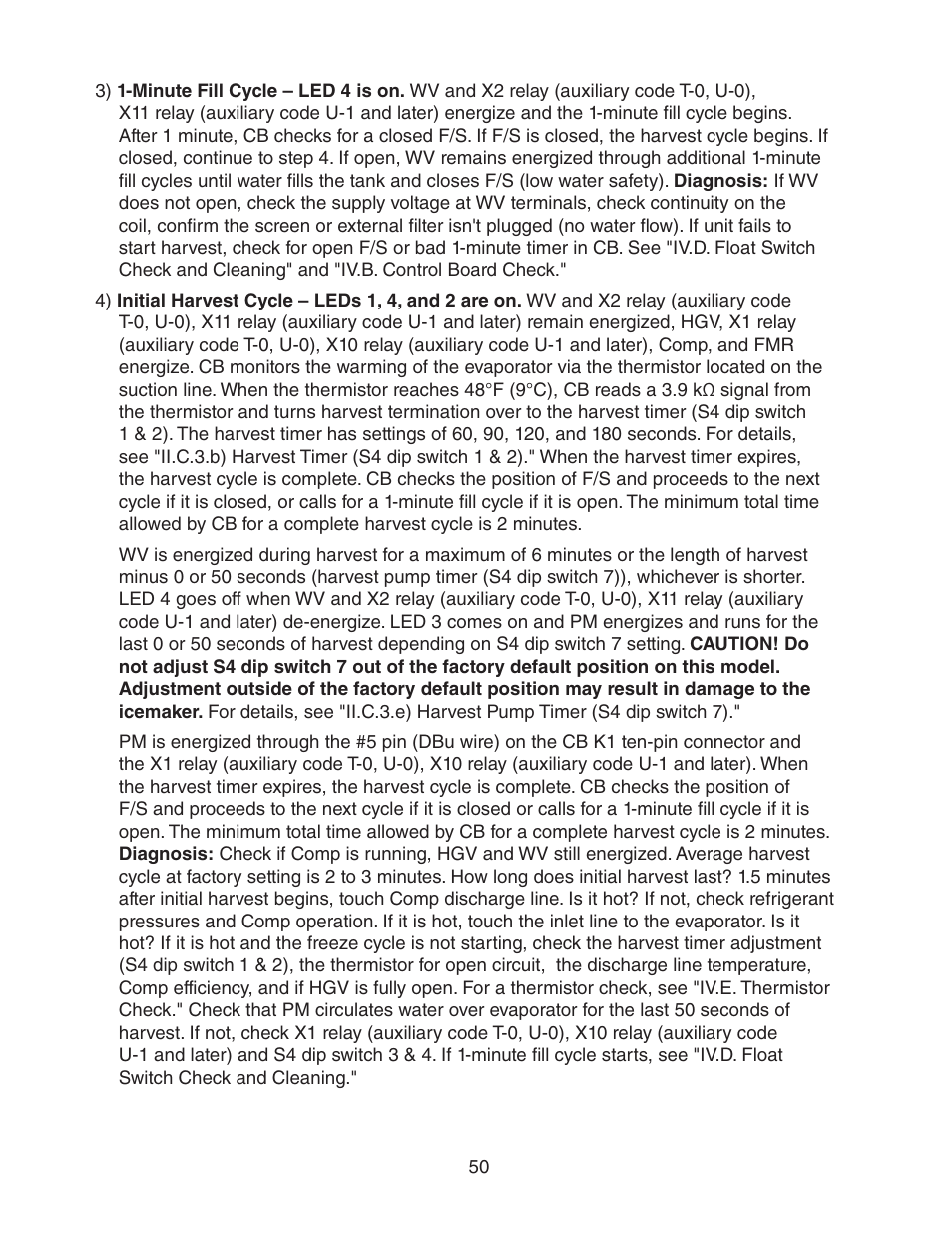 Hoshizaki KM-1301SAH/3 User Manual | Page 50 / 84
