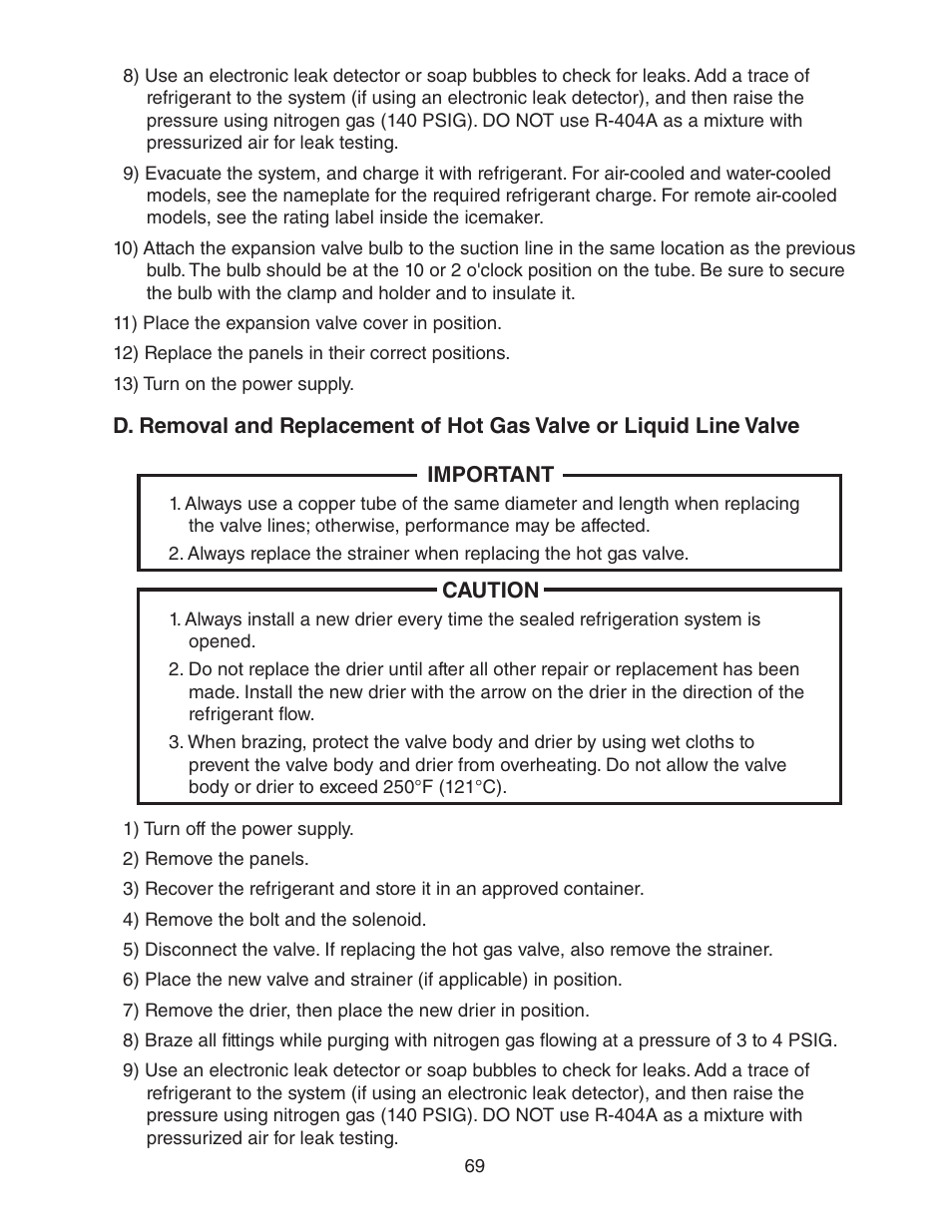 Hoshizaki KM-1301SAH/3 User Manual | Page 69 / 84
