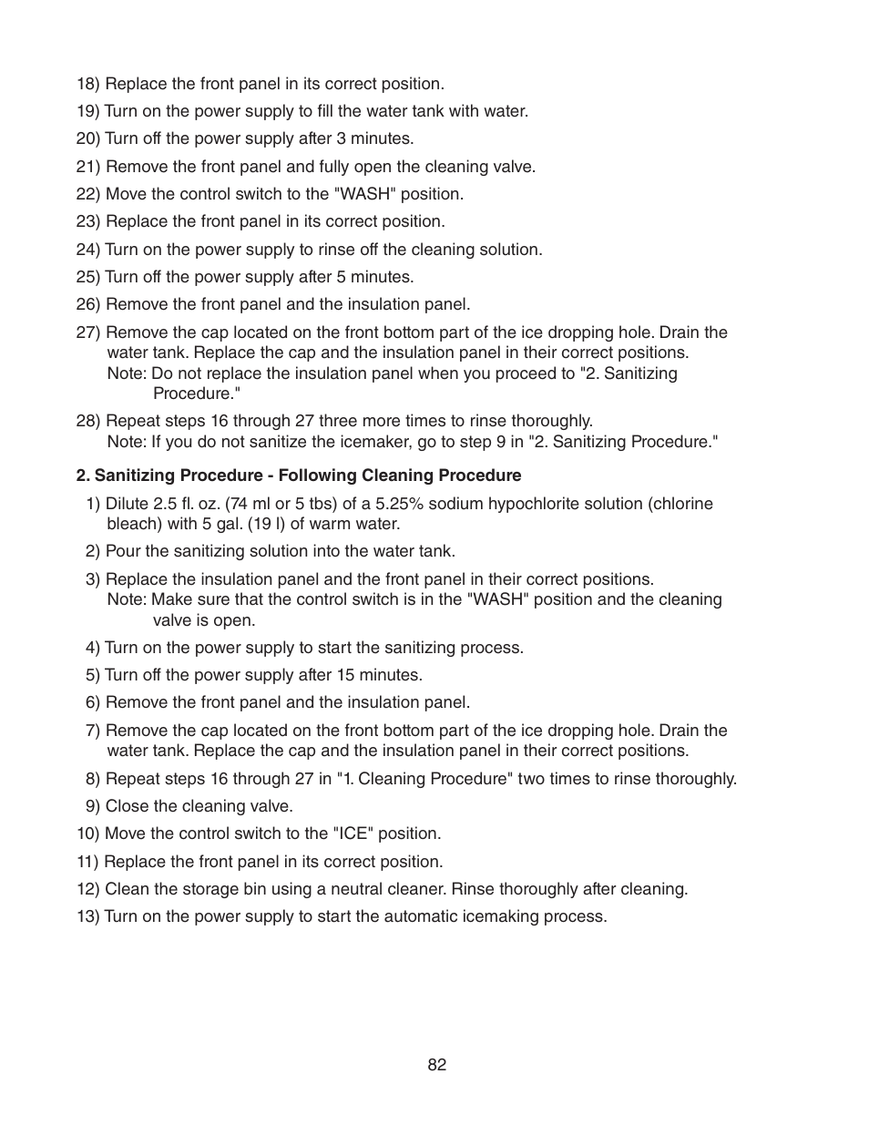 Hoshizaki KM-1301SAH/3 User Manual | Page 82 / 84