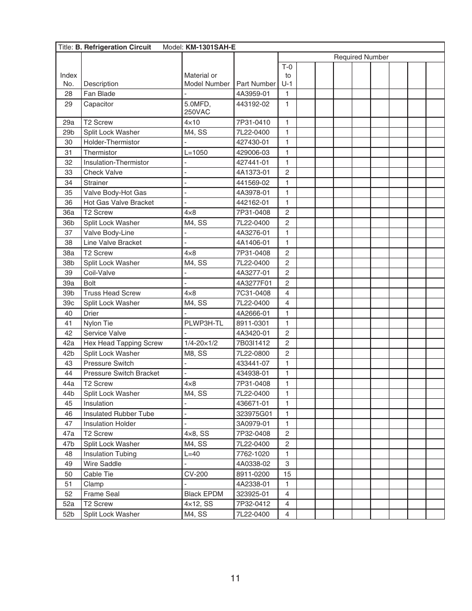 Hoshizaki KM-1301SAH-E User Manual | Page 11 / 22