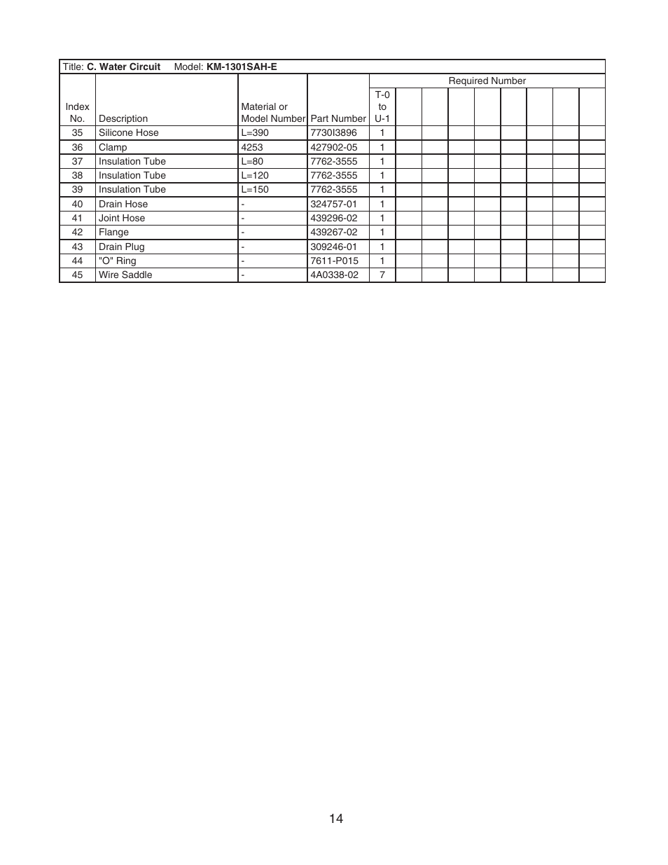 Hoshizaki KM-1301SAH-E User Manual | Page 14 / 22