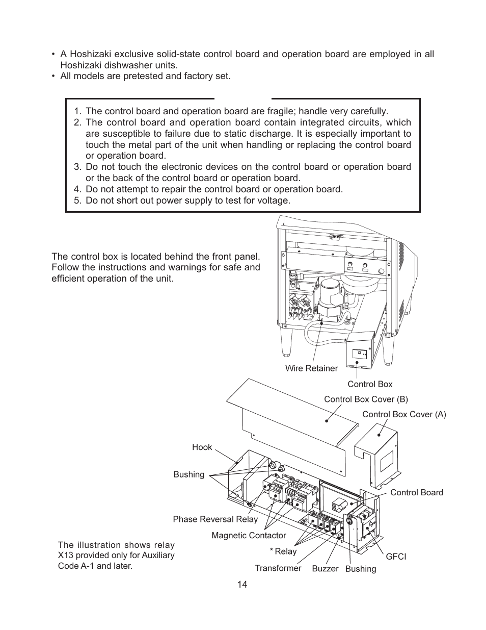 Hoshizaki JWE-620UA-6B User Manual | Page 19 / 79