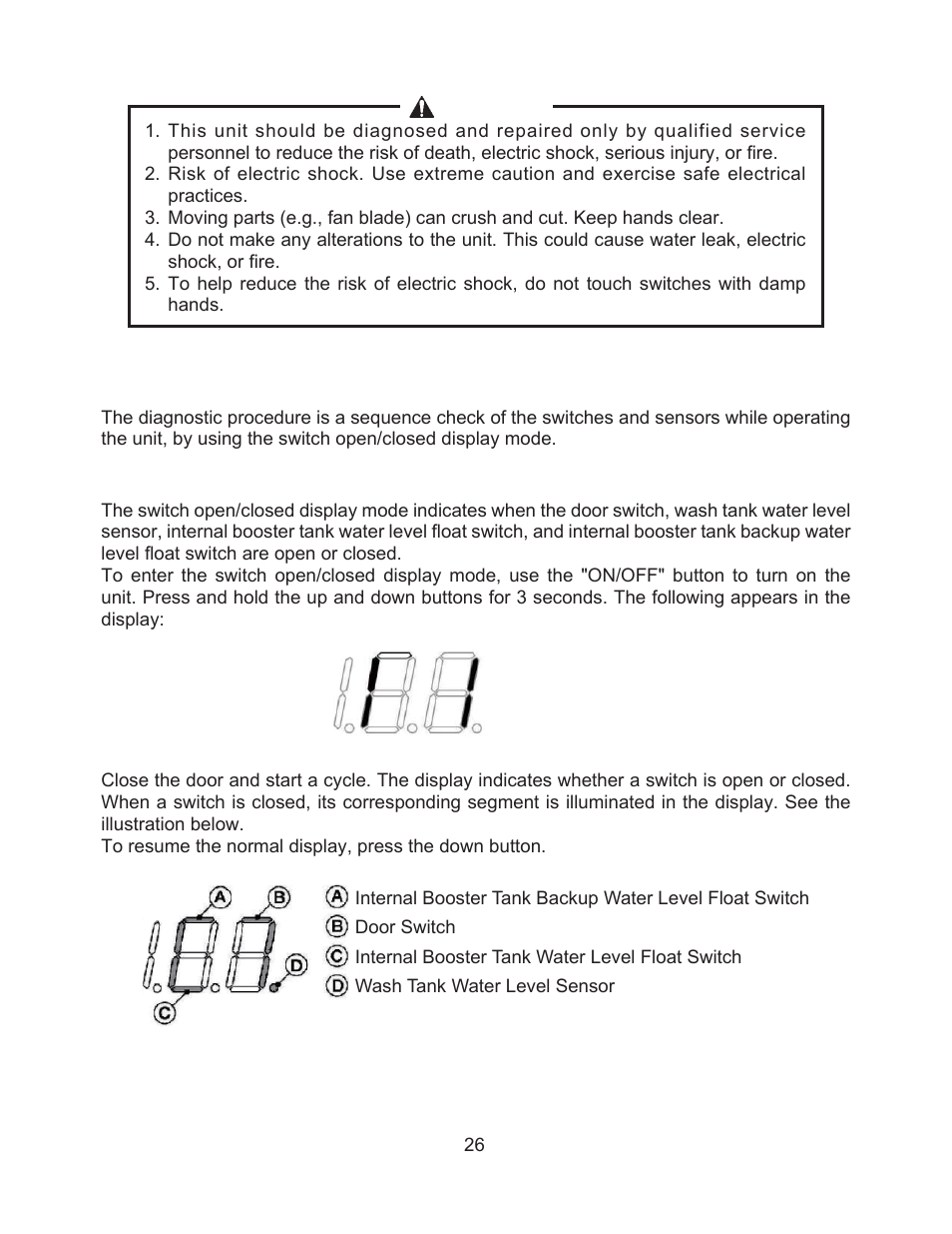 Hoshizaki JWE-620UA-6B User Manual | Page 31 / 79