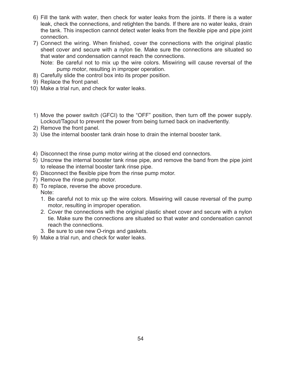 Hoshizaki JWE-620UA-6B User Manual | Page 59 / 79