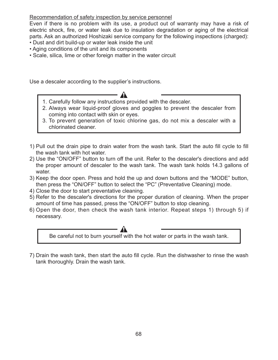 Hoshizaki JWE-620UA-6B User Manual | Page 73 / 79