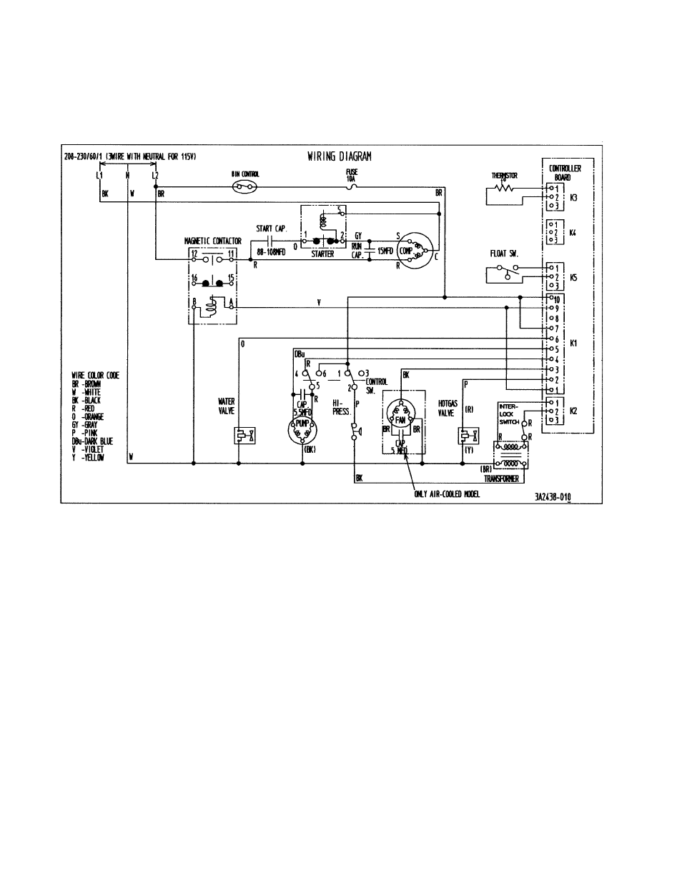 With auxiliary codes m-3 and after) | Hoshizaki MODULAR CRESCENT CUBER KM-630MRH User Manual | Page 32 / 67