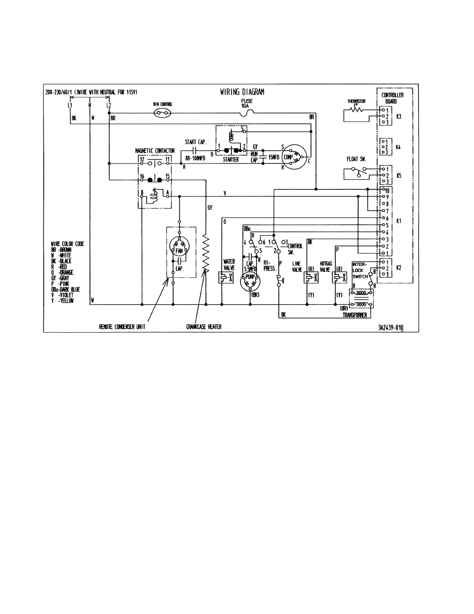 B2] km-630mrh (with auxiliary codes m-2 and after) | Hoshizaki MODULAR CRESCENT CUBER KM-630MRH User Manual | Page 34 / 67