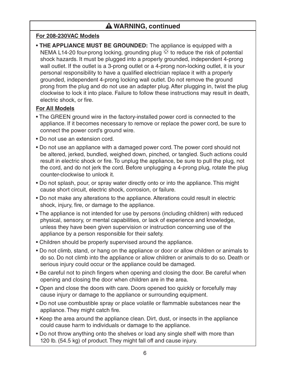 Hoshizaki AMERICA 73183 User Manual | Page 6 / 63