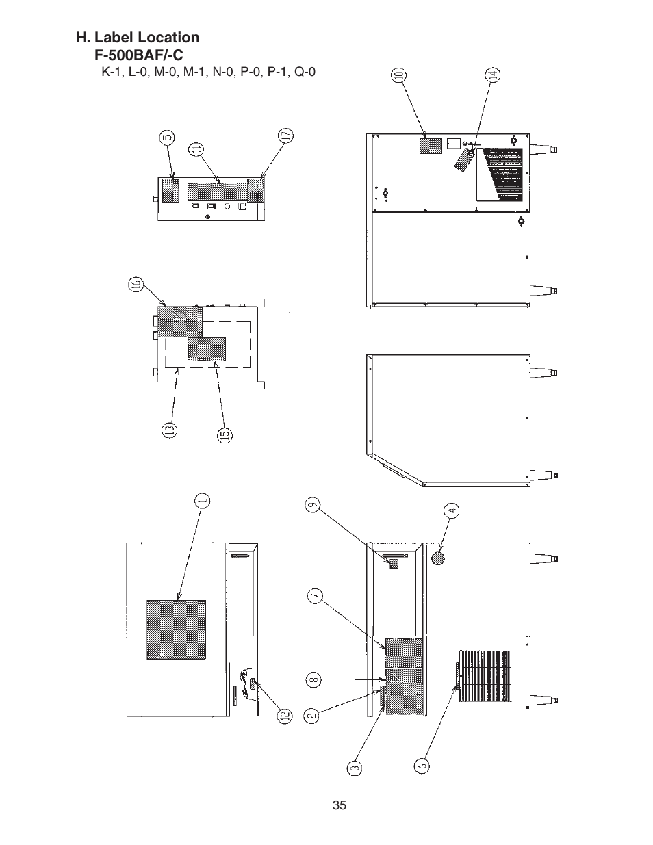 Hoshizaki F-500BAF/-C User Manual | Page 35 / 38