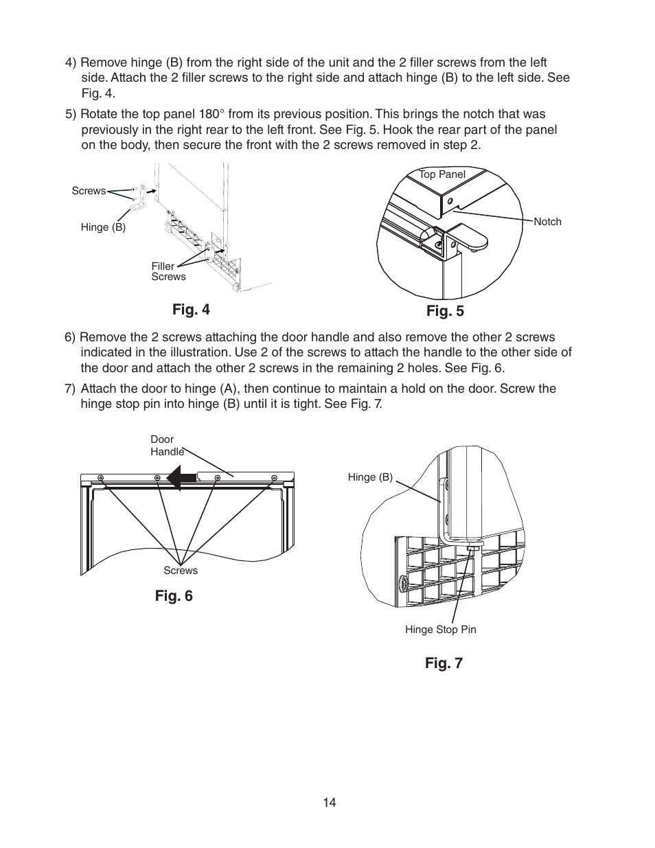 Fig. 4 fig. 5, Fig. 6 fig. 7 | Hoshizaki AM-50BAE-AD User Manual | Page 14 / 34