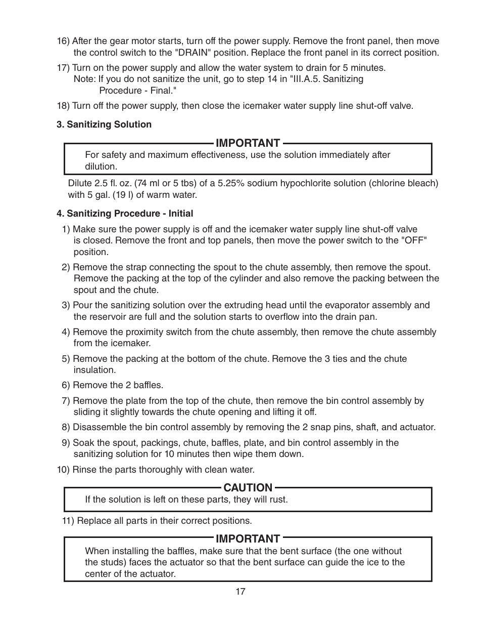 Hoshizaki F-450MAH(-C)  EN User Manual | Page 17 / 22