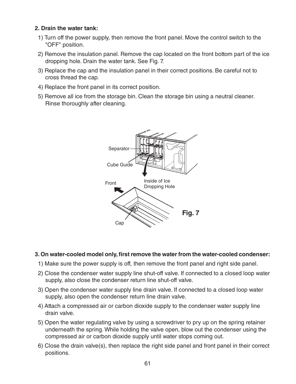 Hoshizaki KM-2500SWH3 User Manual | Page 61 / 61