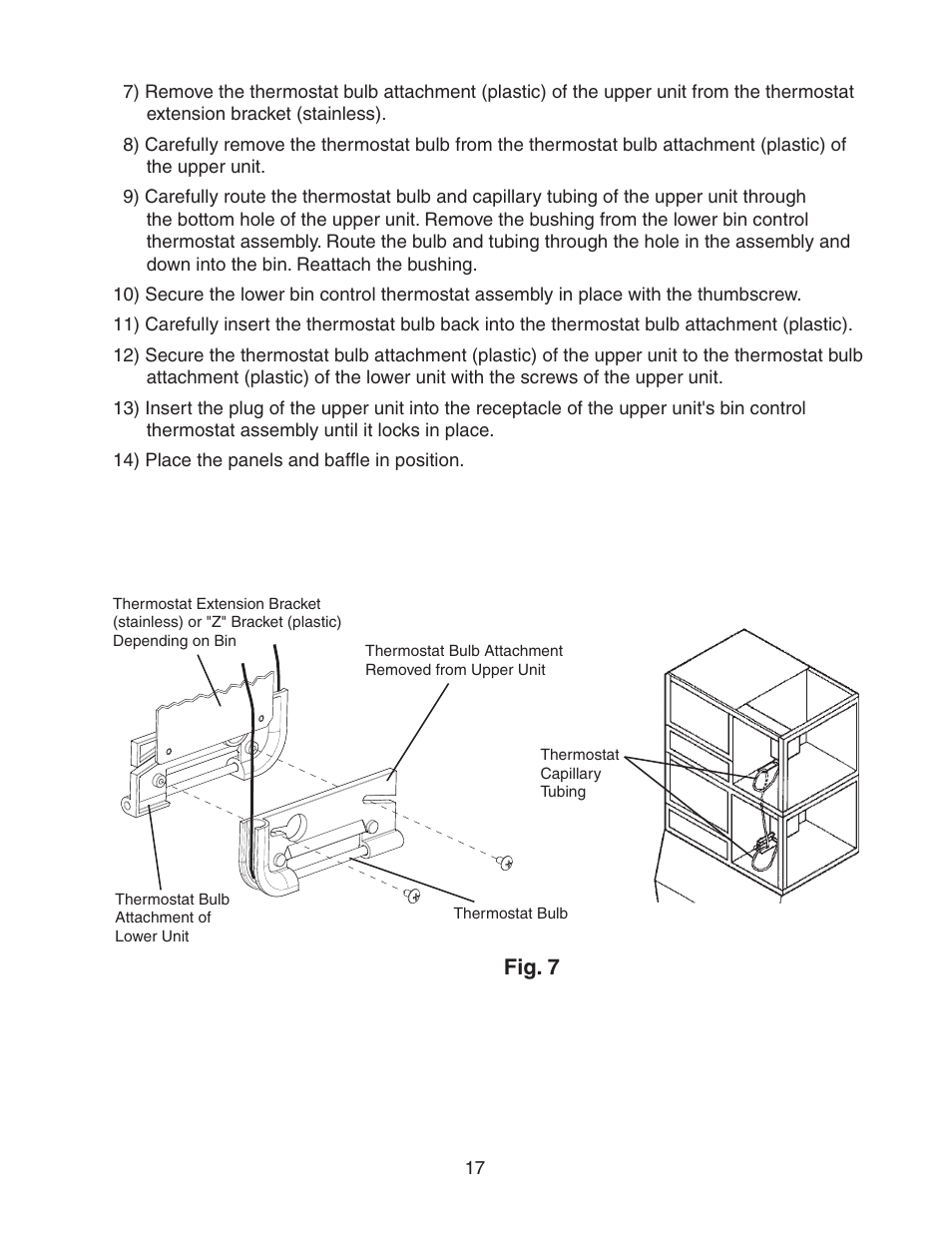 Fig. 7 | Hoshizaki STACKABLE CRESCENT CUBER KM-1800SAH/3 User Manual | Page 17 / 32