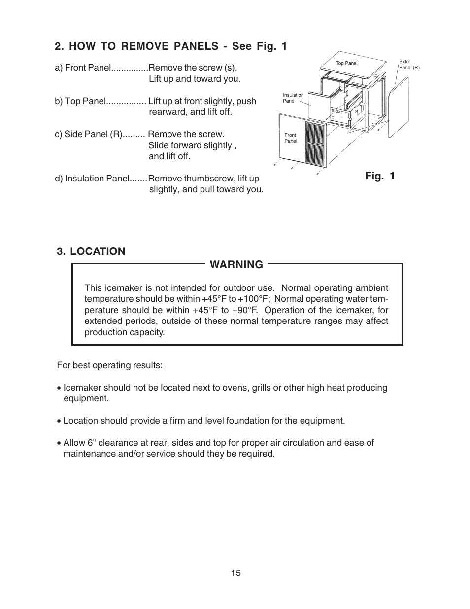 Hoshizaki RELIABILITY IS A BEAUTIFUL THING KMD-700MAH User Manual | Page 15 / 35