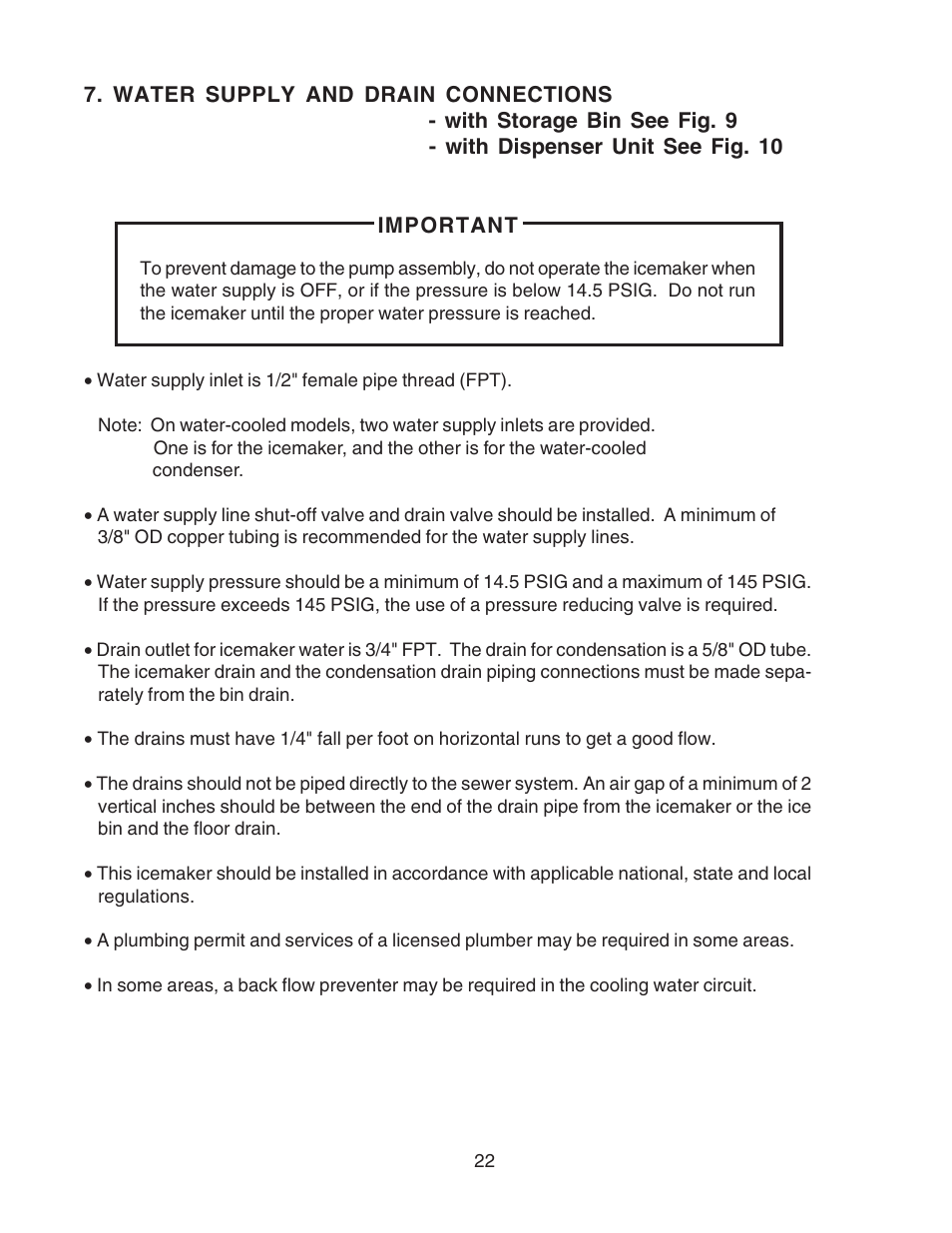 Hoshizaki RELIABILITY IS A BEAUTIFUL THING KMD-700MAH User Manual | Page 22 / 35