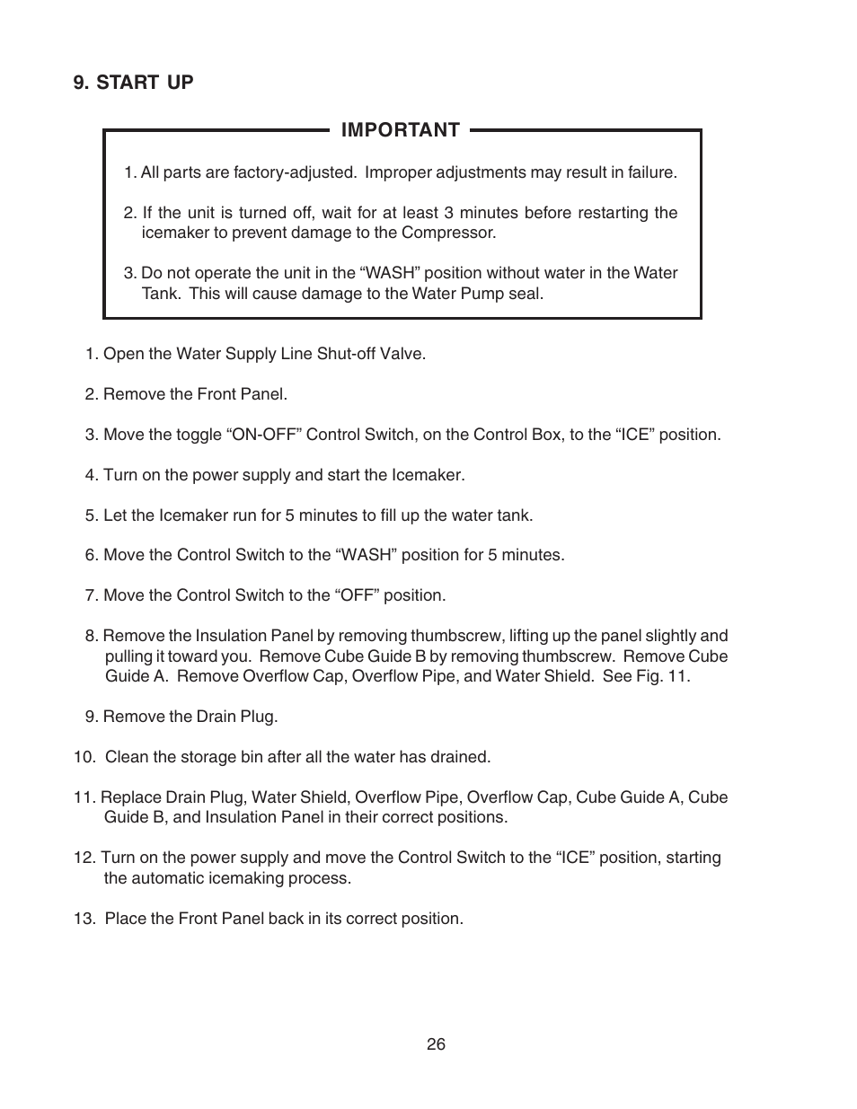 Hoshizaki RELIABILITY IS A BEAUTIFUL THING KMD-700MAH User Manual | Page 26 / 35