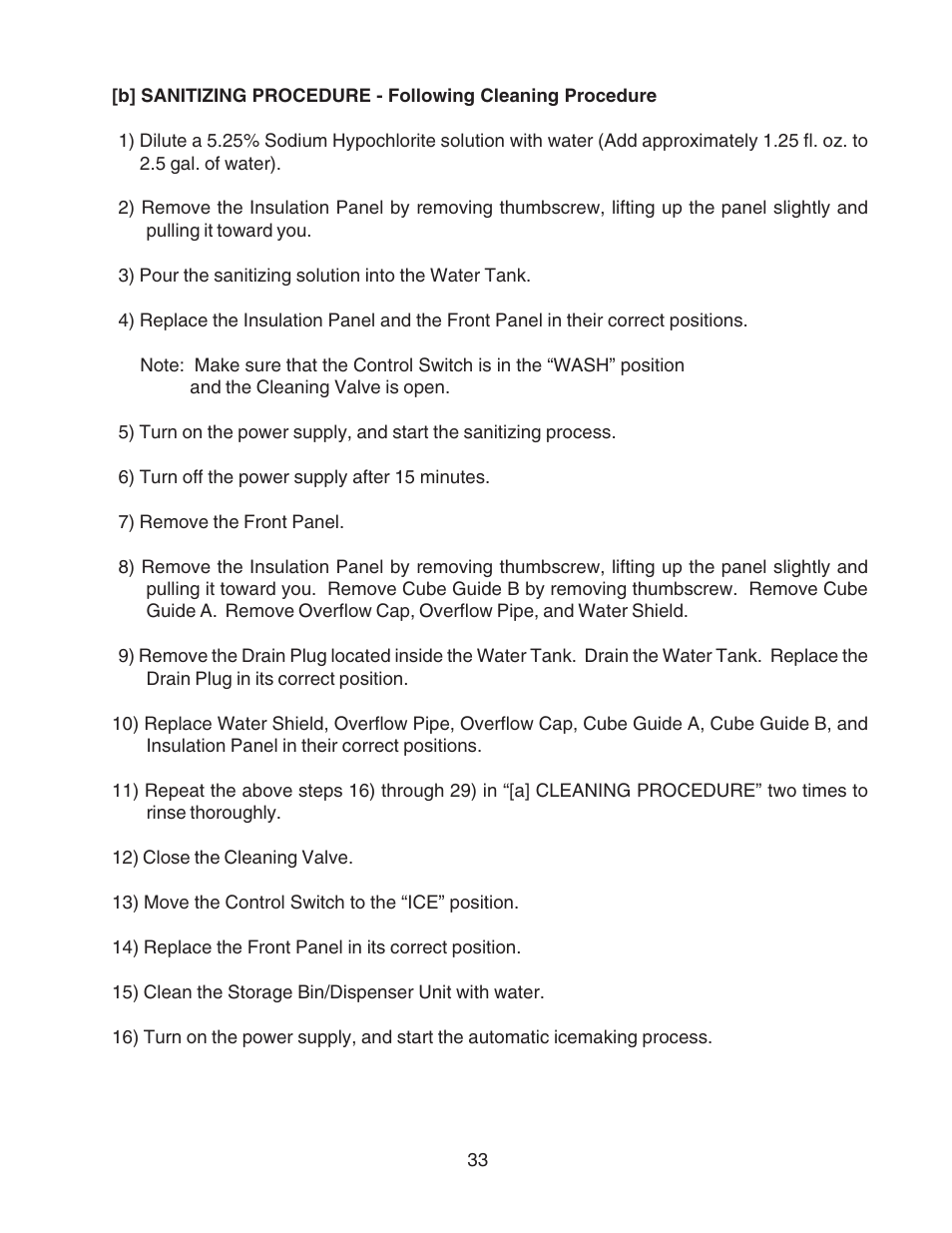 Hoshizaki RELIABILITY IS A BEAUTIFUL THING KMD-700MAH User Manual | Page 33 / 35
