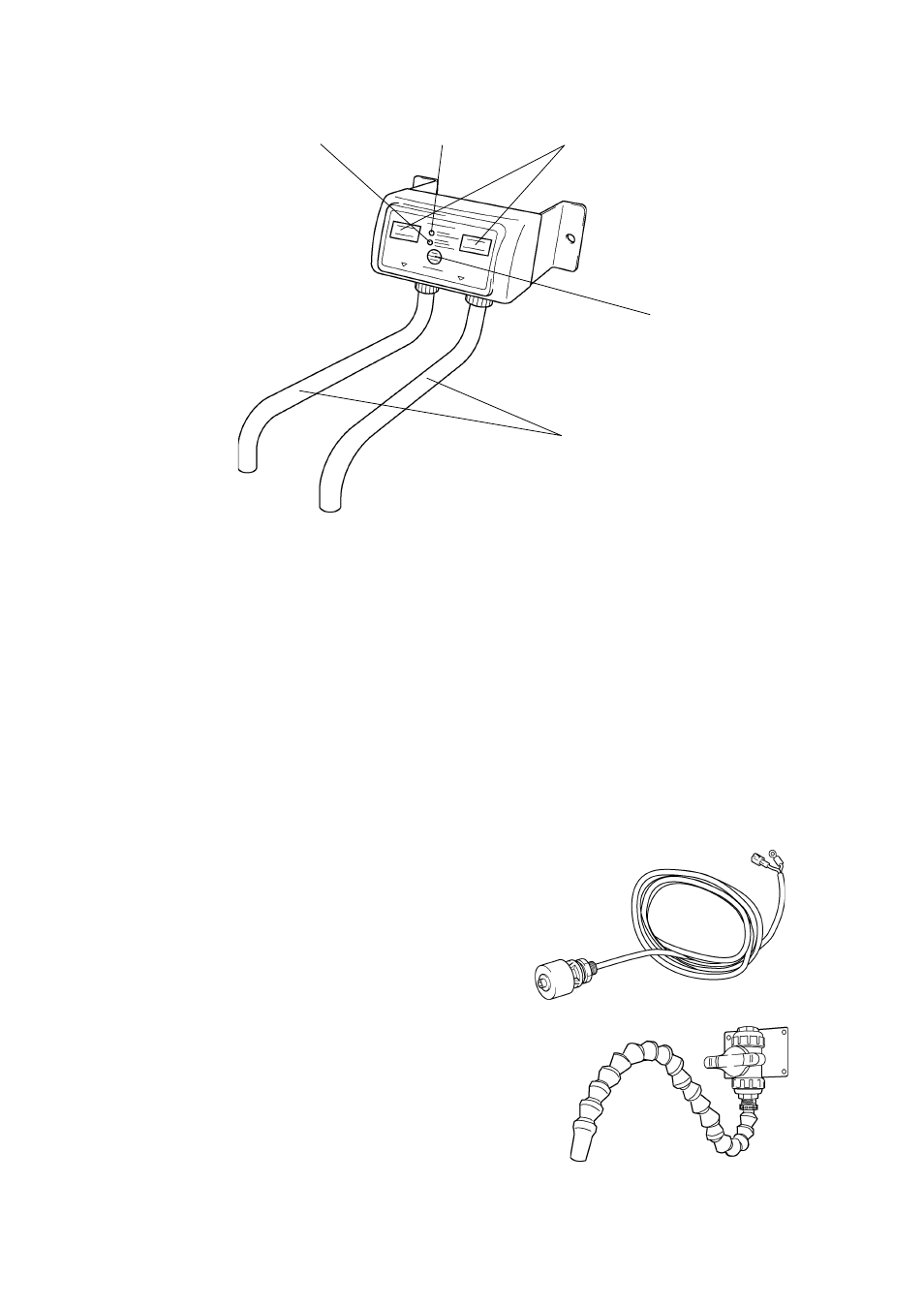 Remote controller (option), Water tank float switches (option), Outlet valves (option) | Hoshizaki ROX-20TA-U User Manual | Page 14 / 36