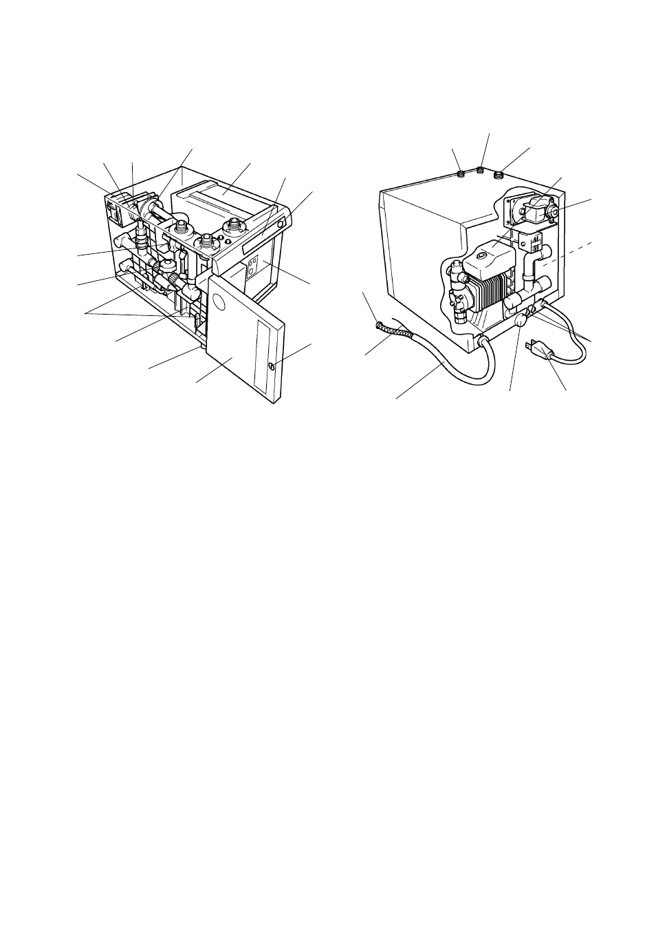 Ii. construction 1. general | Hoshizaki ROX-20TA-U User Manual | Page 9 / 36